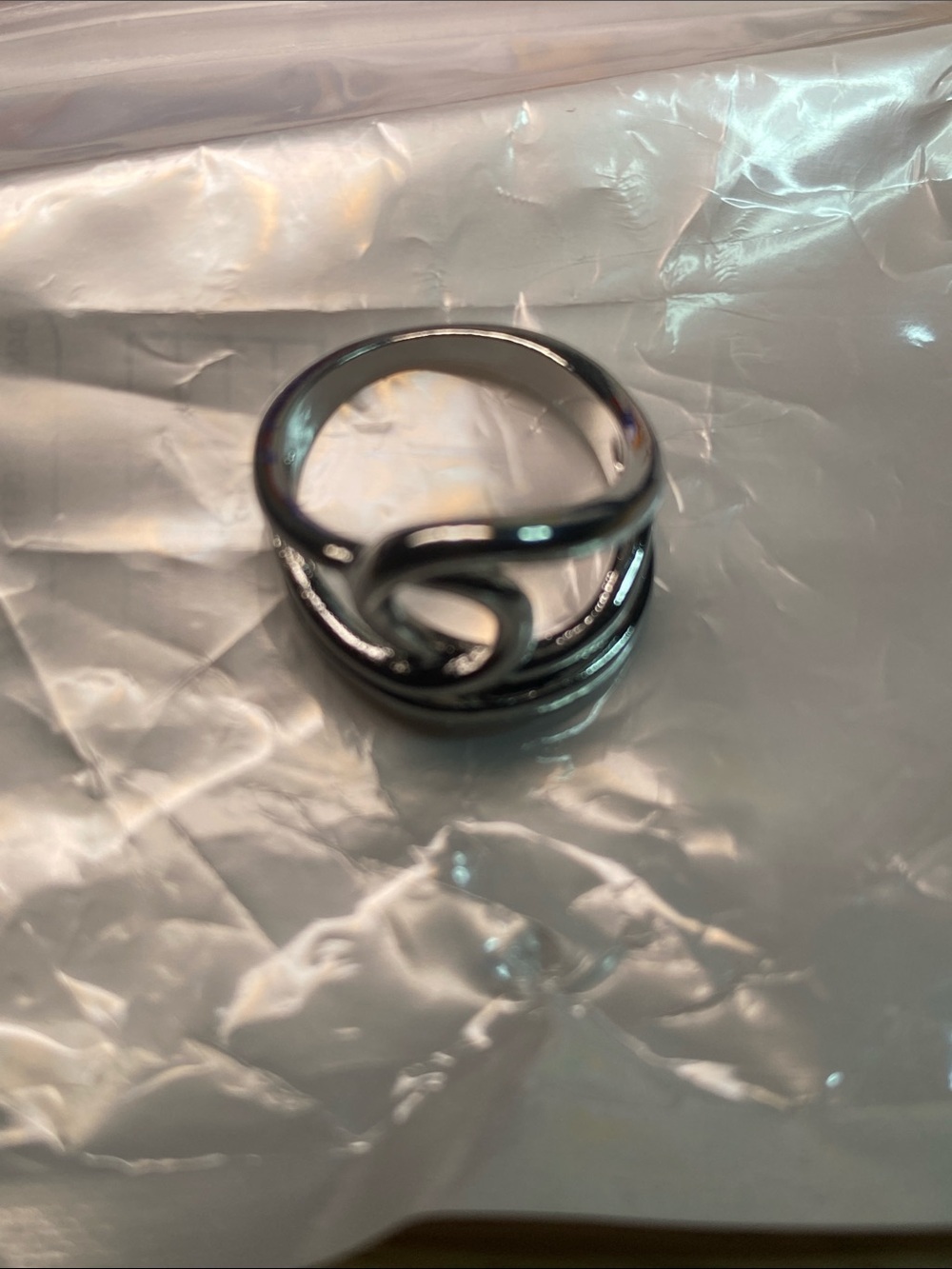 Women's Silver and Peach Flower Fashion Rings - Multi-Pack - Picture 9 of 10
